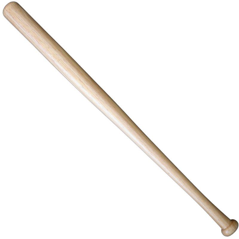 Baseballschläger Holz 81 cm Natur 32 Zoll